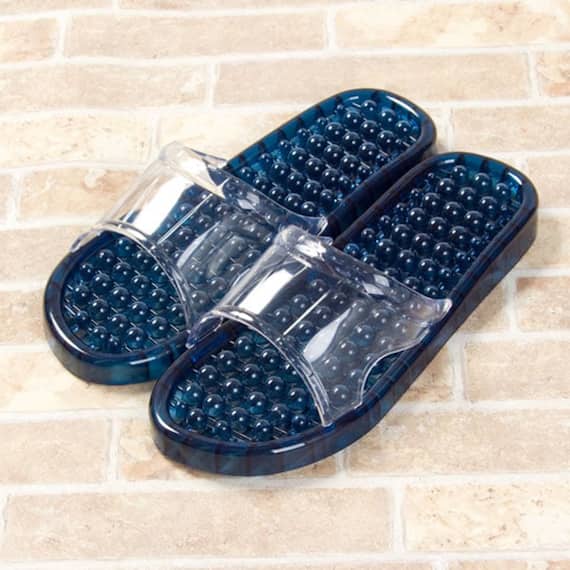 水抜きサンダル ベランダサンダル L(NV) 1枚目画像