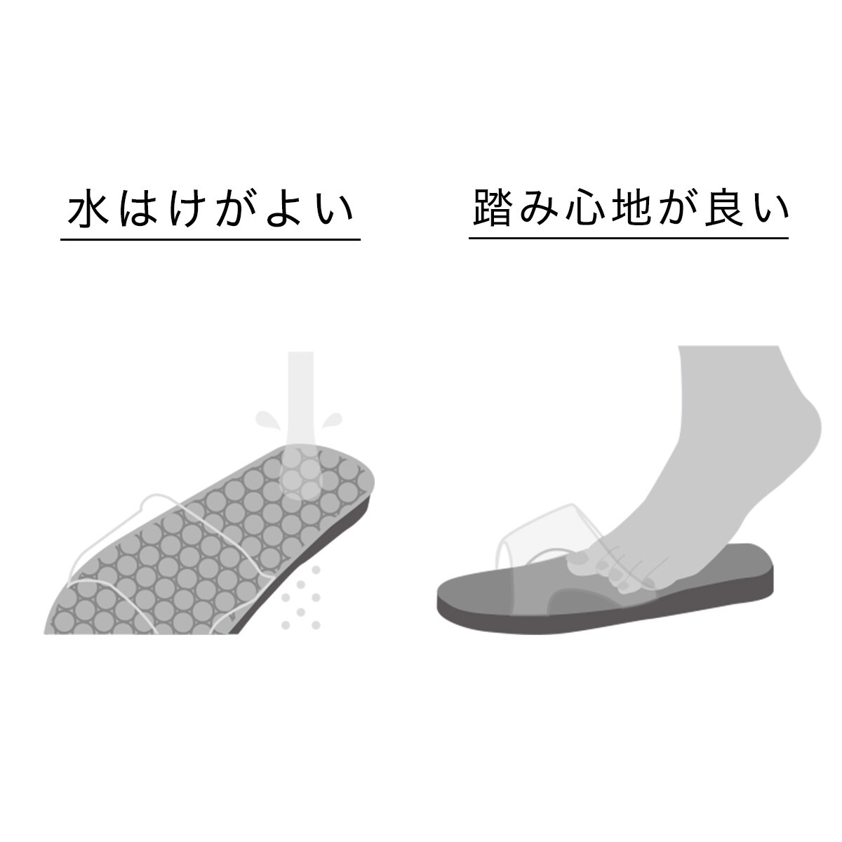 水抜きサンダル通販 ニトリネット 公式 家具 インテリア通販