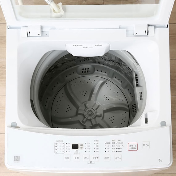 6kg全自動洗濯機(NTR60 ホワイト) (リサイクル回収有り) 12枚目画像