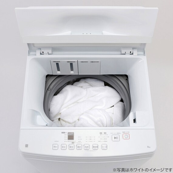 8kg洗剤自動投入洗濯機(NT80J1 ブラック) (リサイクル回収あり 