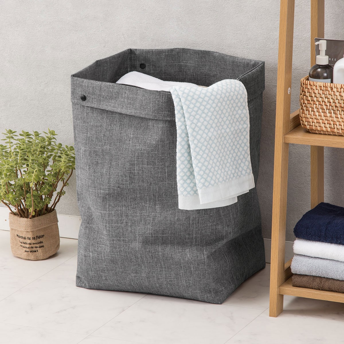 ランドリーバッグ セレクト 60l Dgy 通販 ニトリネット 公式 家具 インテリア通販