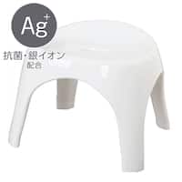 裏面も洗いやすい 抗菌風呂いす ブロウ 高さ25cm(ホワイト)