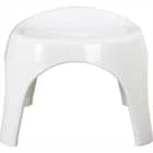 裏面も洗いやすい 抗菌風呂いす ブロウ 高さ25cm(ホワイト) 3枚目画像