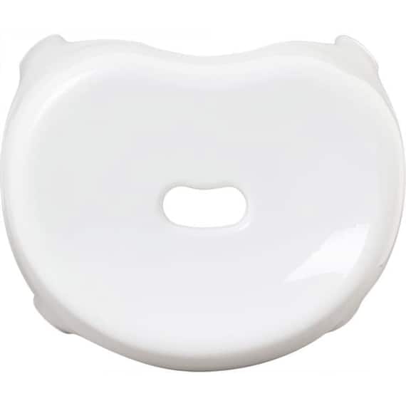 裏面も洗いやすい 抗菌風呂いす ブロウ 高さ25cm(ホワイト) 5枚目画像