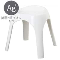 裏面も洗いやすい 抗菌風呂いす ブロウ 高さ35cm(ホワイト)