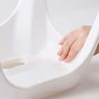 裏面も洗いやすい 抗菌風呂いす ブロウ 高さ35cm(ホワイト) 8枚目画像