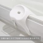 裏面も洗いやすい 抗菌風呂いす ブロウ 高さ35cm(ホワイト) 11枚目画像