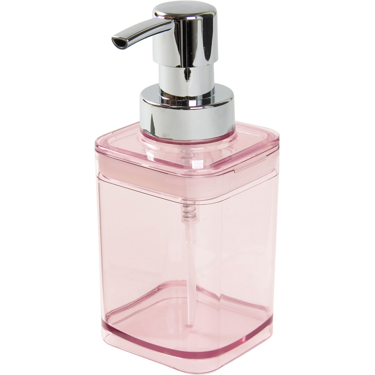 詰め替えやすい泡ディスペンサー Nアーバン 300mL(ローズ)