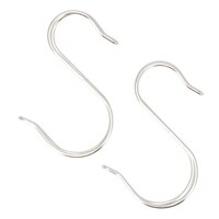 横にブレにくいS字フック 30～45mm 2個入り