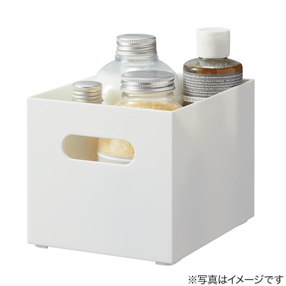 整理ボックス クラネ ハーフタイプ ホワイト 3枚目画像