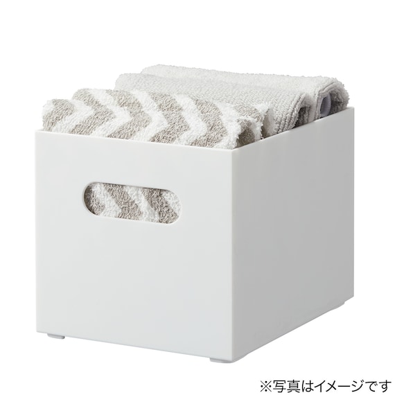 整理ボックス クラネ ハーフタイプ ホワイト 4枚目画像