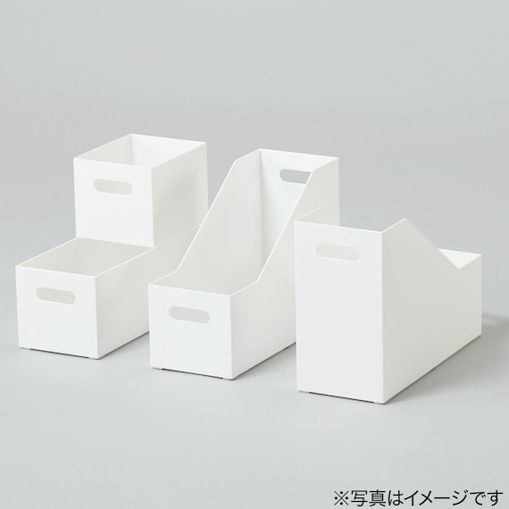 整理ボックス クラネ ハーフタイプ ホワイト 9枚目画像