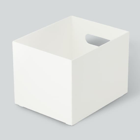 整理ボックス クラネ ハーフタイプ ホワイト 12枚目画像