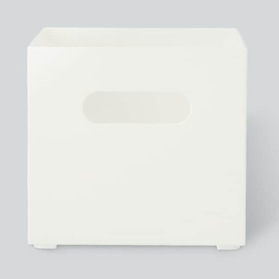 整理ボックス クラネ ハーフタイプ ホワイト 13枚目画像