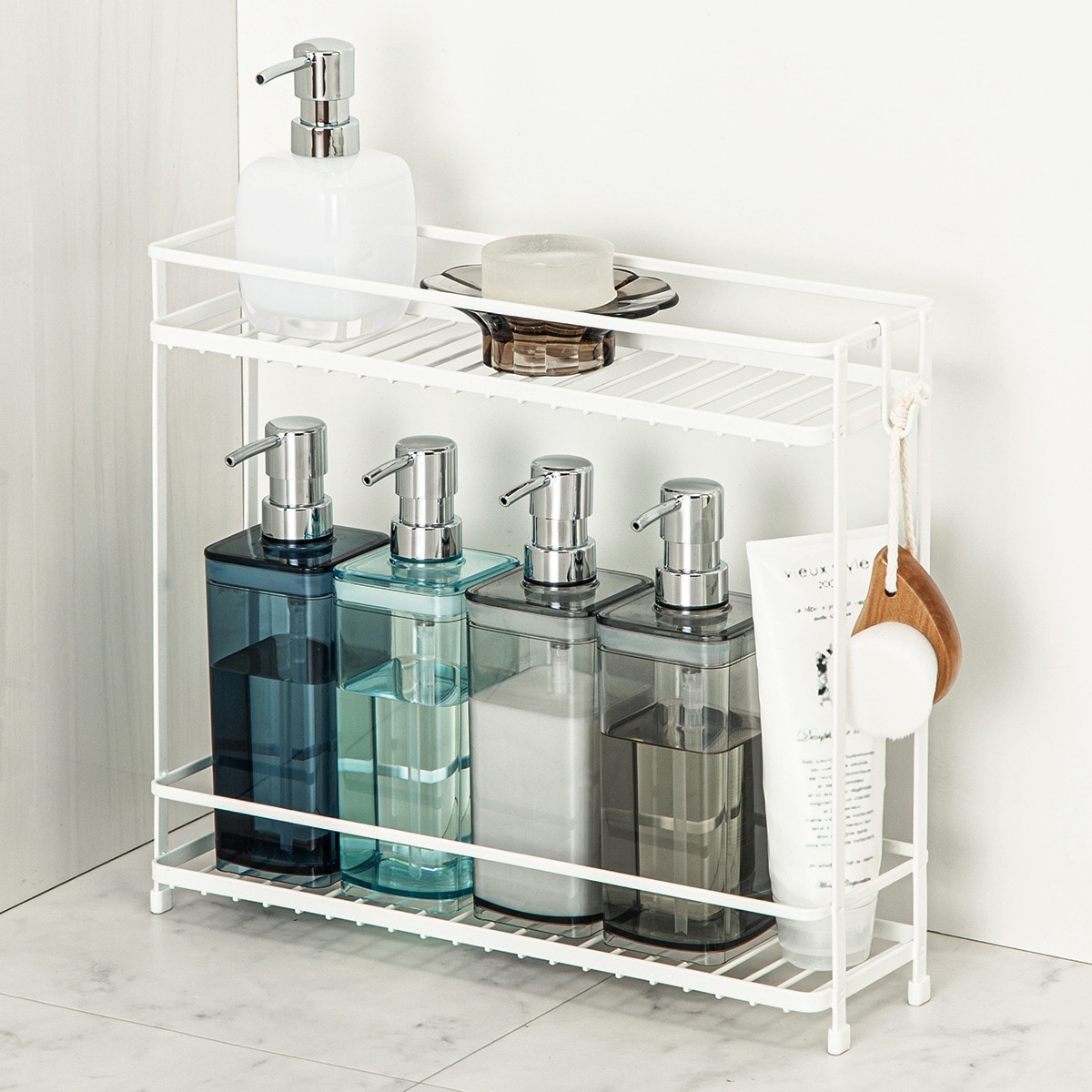 バスラック ワイド2段 ピアット2 ホワイト 通販 ニトリネット 公式 家具 インテリア通販 バスラック ワイド2段 ピアット2 ホワイト 通販 ニトリネット 公式 家具 インテリア通販