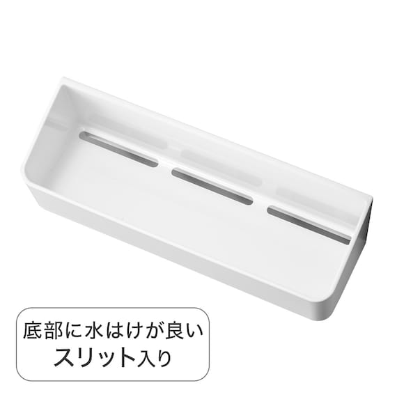 マグネットボトルラック・5連フック付き(ホワイト AL02) 5枚目画像