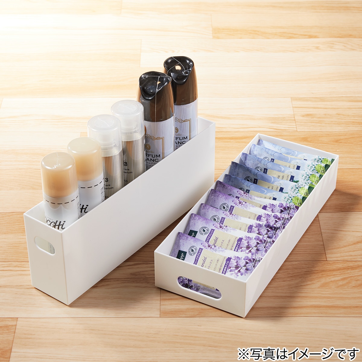 整理ボックス クラネ ロータイプ浅型 ホワイト | ニトリネット【公式