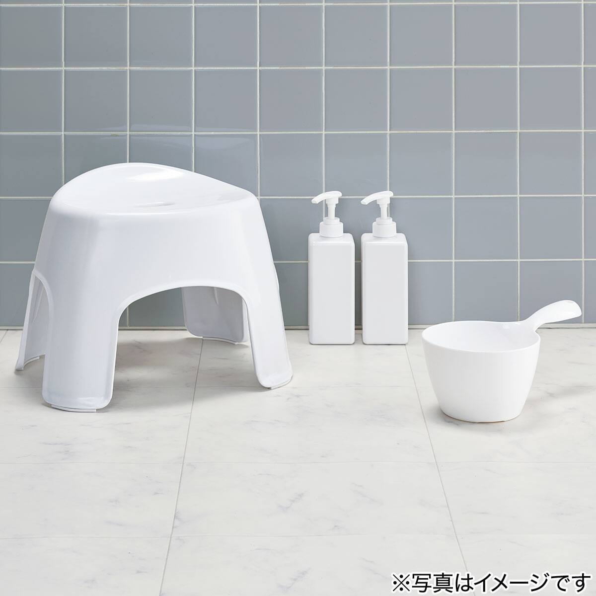 水切れがよい 抗菌手おけ セッコ(ホワイト) | ニトリネット【公式