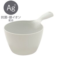 水切れがよい 抗菌手おけ セッコ(グレー)