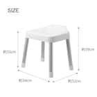 引っ掛け風呂イス(SH35 ホワイト) 3枚目画像
