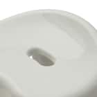 裏面も洗いやすい 抗菌風呂いす ブロウ 高さ25cm(グレー) 5枚目画像