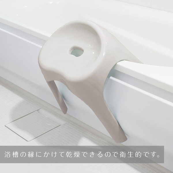 裏面も洗いやすい 抗菌風呂いす ブロウ 高さ35cm(グレー)通販 | ニトリネット【公式】 家具・インテリア通販