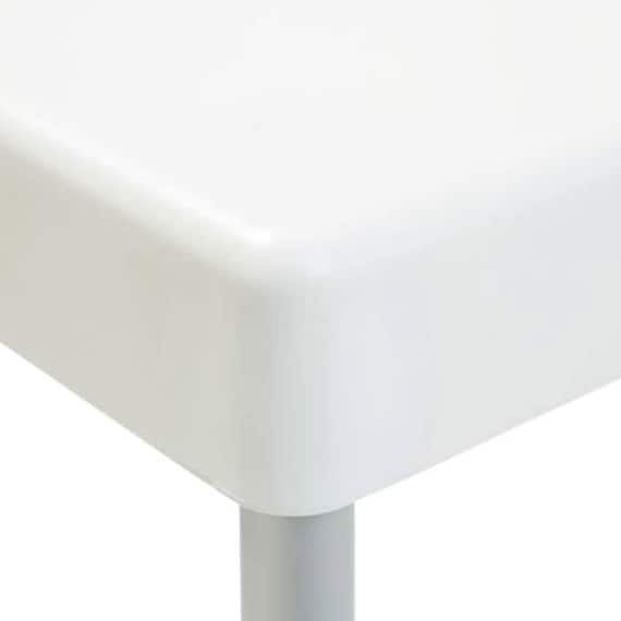 軽くて洗いやすいアルミ脚 抗菌風呂いす(ソリノ H35 ホワイト) 4枚目画像