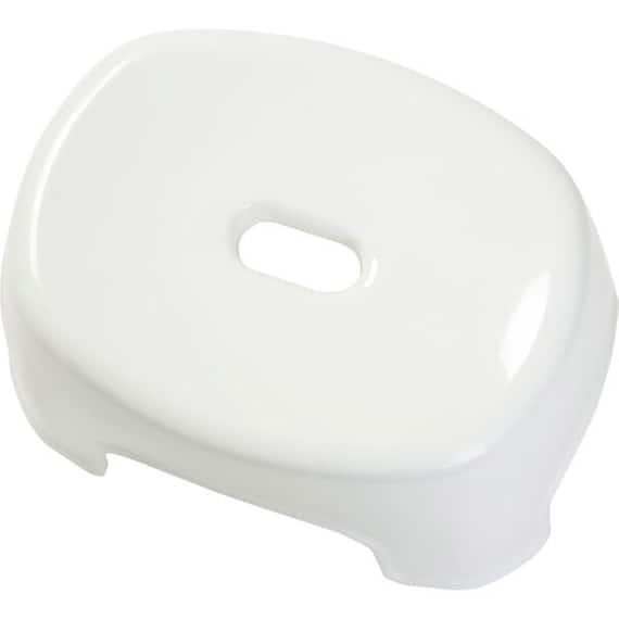 通気性が良い 抗菌風呂いす リコット フラットタイプ 高さ20cm(WH) 5枚目画像