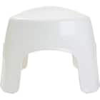 通気性が良い 抗菌風呂いす リコット 高さ25cm(WH) 3枚目画像