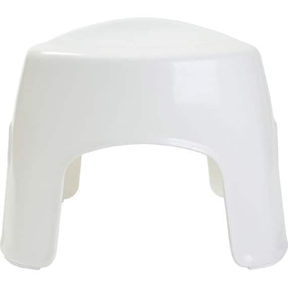 通気性が良い 抗菌風呂いす リコット 高さ25cm(WH) 3枚目画像