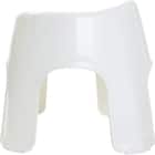 通気性が良い 抗菌風呂いす リコット 高さ25cm(WH) 4枚目画像