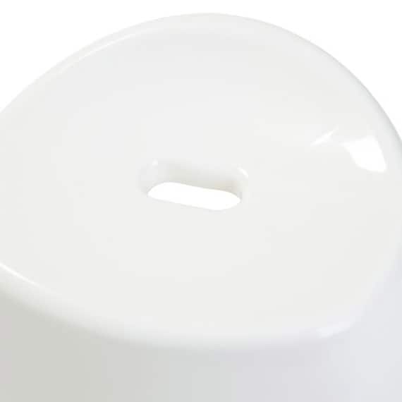 通気性が良い 抗菌風呂いす リコット 高さ25cm(WH) 5枚目画像