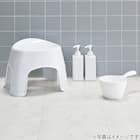 通気性が良い 抗菌風呂いす リコット 高さ25cm(WH) 7枚目画像