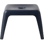 通気性が良い 抗菌風呂いす ラフィーネ 高さ25cm (ネイビー) 3枚目画像