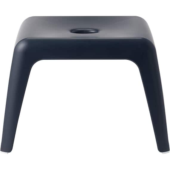 通気性が良い 抗菌風呂いす ラフィーネ 高さ25cm (ネイビー) 3枚目画像