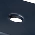 通気性が良い 抗菌風呂いす ラフィーネ 高さ25cm (ネイビー) 5枚目画像