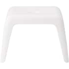 通気性が良い 抗菌風呂いす ラフィーネ 高さ25cm (ホワイト) 3枚目画像