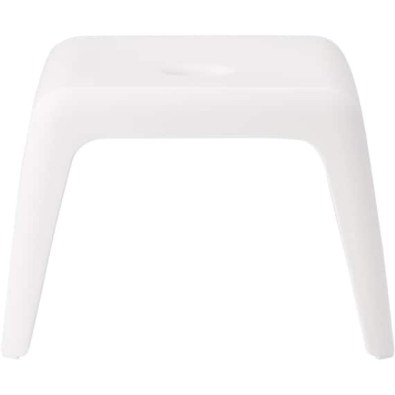 通気性が良い 抗菌風呂いす ラフィーネ 高さ25cm (ホワイト) 3枚目画像