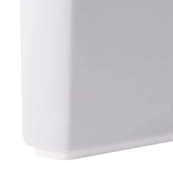 通気性が良い 抗菌風呂いす ラフィーネ 高さ25cm (ライトグレー) 4枚目画像