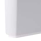 通気性が良い 抗菌風呂いす ラフィーネ 高さ35cm(ライトグレー) 4枚目画像