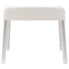 アルミ脚ワイド抗菌風呂イス 高さ35cm(5179 ホワイト) 8枚目画像