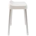 アルミ脚ワイド抗菌風呂イス 高さ45cm(5180 ホワイト) 7枚目画像