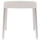 アルミ脚ワイド抗菌風呂イス 高さ45cm(5180 ホワイト) 8枚目画像