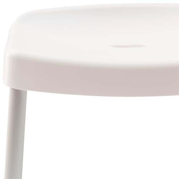 アルミ脚ワイド抗菌風呂イス 高さ45cm(5180 ホワイト) 10枚目画像