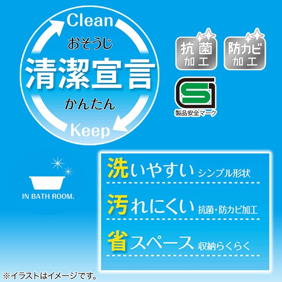 組み合わせ風呂フタ 3枚組(W-14) 4枚目画像