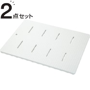 抗菌 風呂マット ノバ ハーフ(60×43cm)2点セット