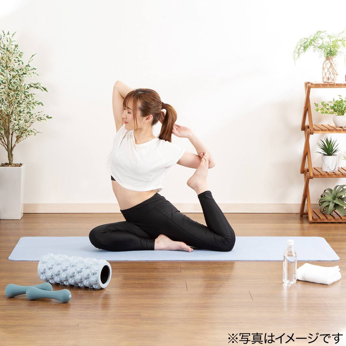 ヨガマット ブルー 厚さ6mm 通販 ニトリネット 公式 家具 インテリア通販