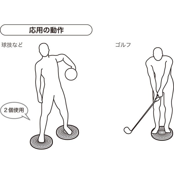 ニトリバランスクッション 応用メニュー
