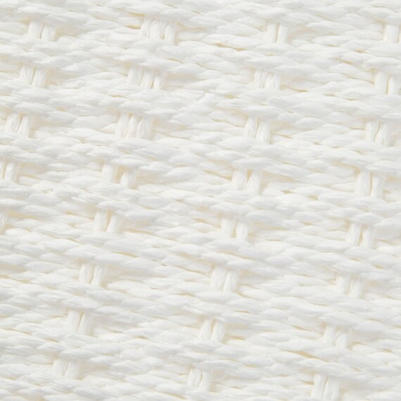 ふた付き手編み風ミニ収納ボックス ライラ (ホワイト) 8枚目画像