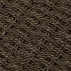 ふた付き手編み風ミニ収納ボックス ライラ (ダークブラウン) 8枚目画像